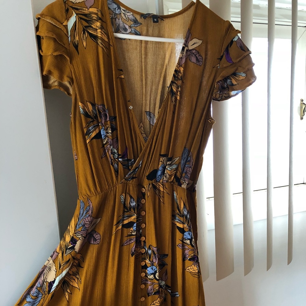 Jane Plus One floral maxi dress